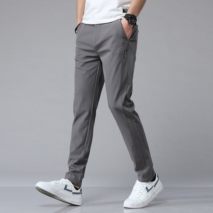 Herren Sportliche Slim-Fit Jogginghose Aliams