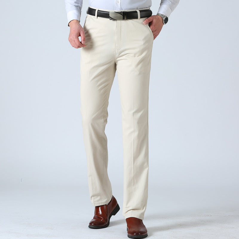Herren klassische Chino-Hose Aliams