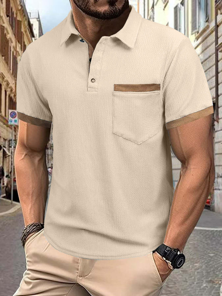 Herren Kurzarm Poloshirt Aliams
