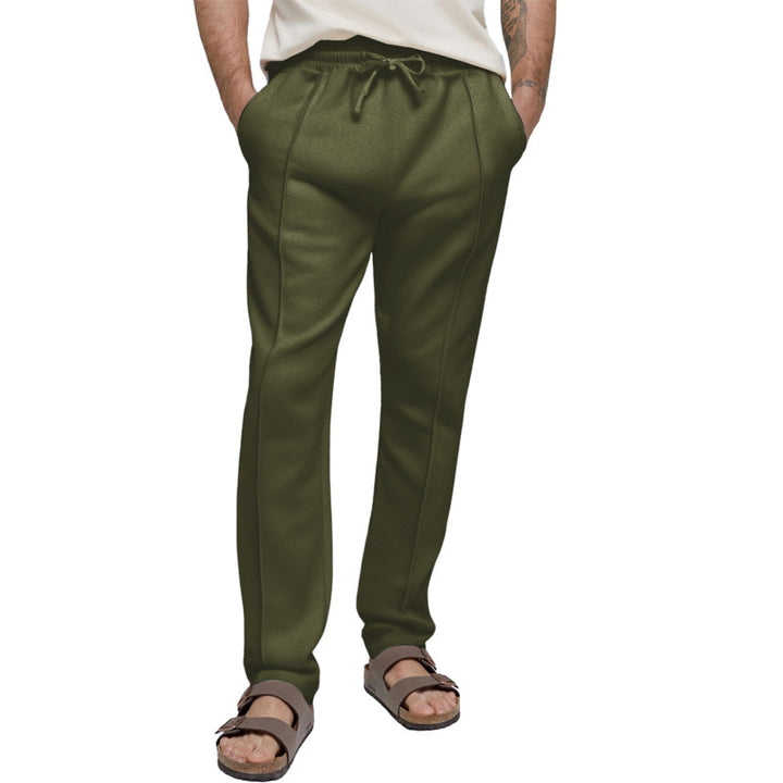 Herren Sportliche Jogginghose mit elastischem Bund und Seitentaschen Aliams