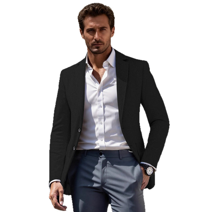 Herren eleganter Business-Anzugblazer mit schmaler Passform Aliams