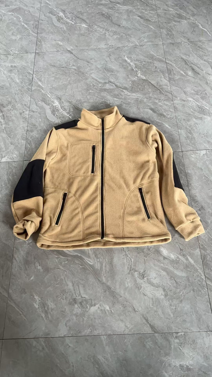 Herren Fleecejacke mit praktischen Reißverschlusstaschen Aliams