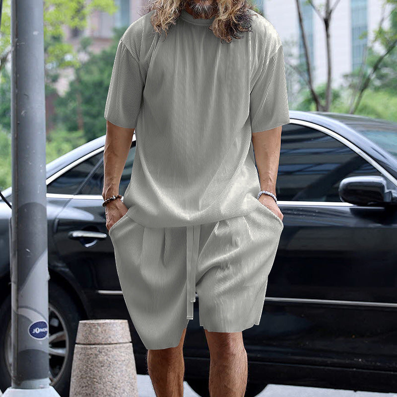 Herren Freizeit Shorts mit luftiger Passform und hochwertiger Struktur Aliams