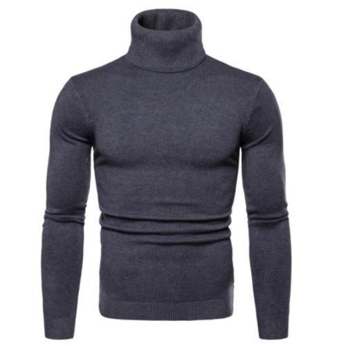 Herren Rollkragenpullover aus weichem Merinowolle Aliams