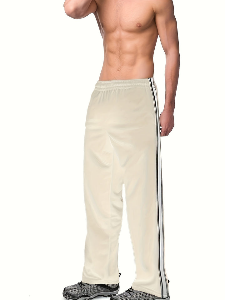 Herren Sportliche Freizeithose mit seitlichem Streifen Aliams