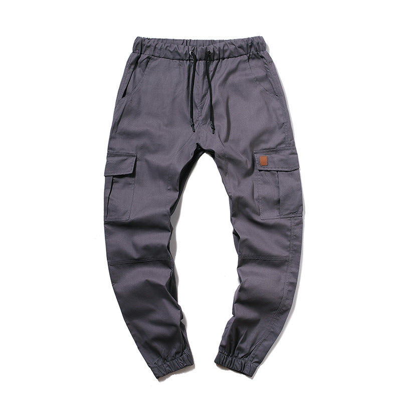 Herren Cargo-Hose mit elastischem Bund und praktischen Taschen Aliams