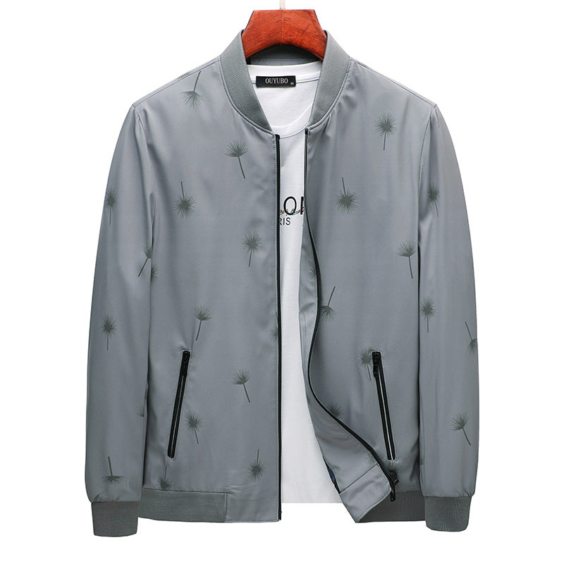 Herren funktionale leichtgewichtige Bomberjacke mit atmungsaktivem Innenfutter Aliams