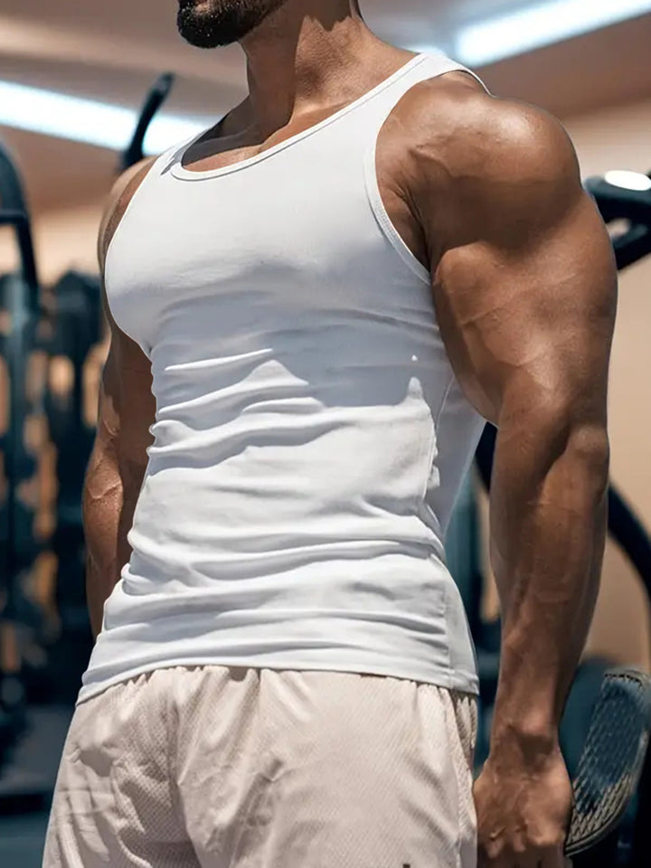 Herren Sportliches Tanktop aus atmungsaktivem Funktionsmaterial Aliams