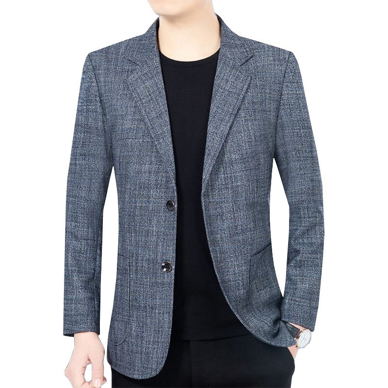 Herren Slim Fit Jacke mit Elegantem Muster Aliams