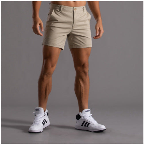Herren Freizeit-Shorts aus hochwertigem Baumwoll-Mix mit praktischen Taschen Aliams