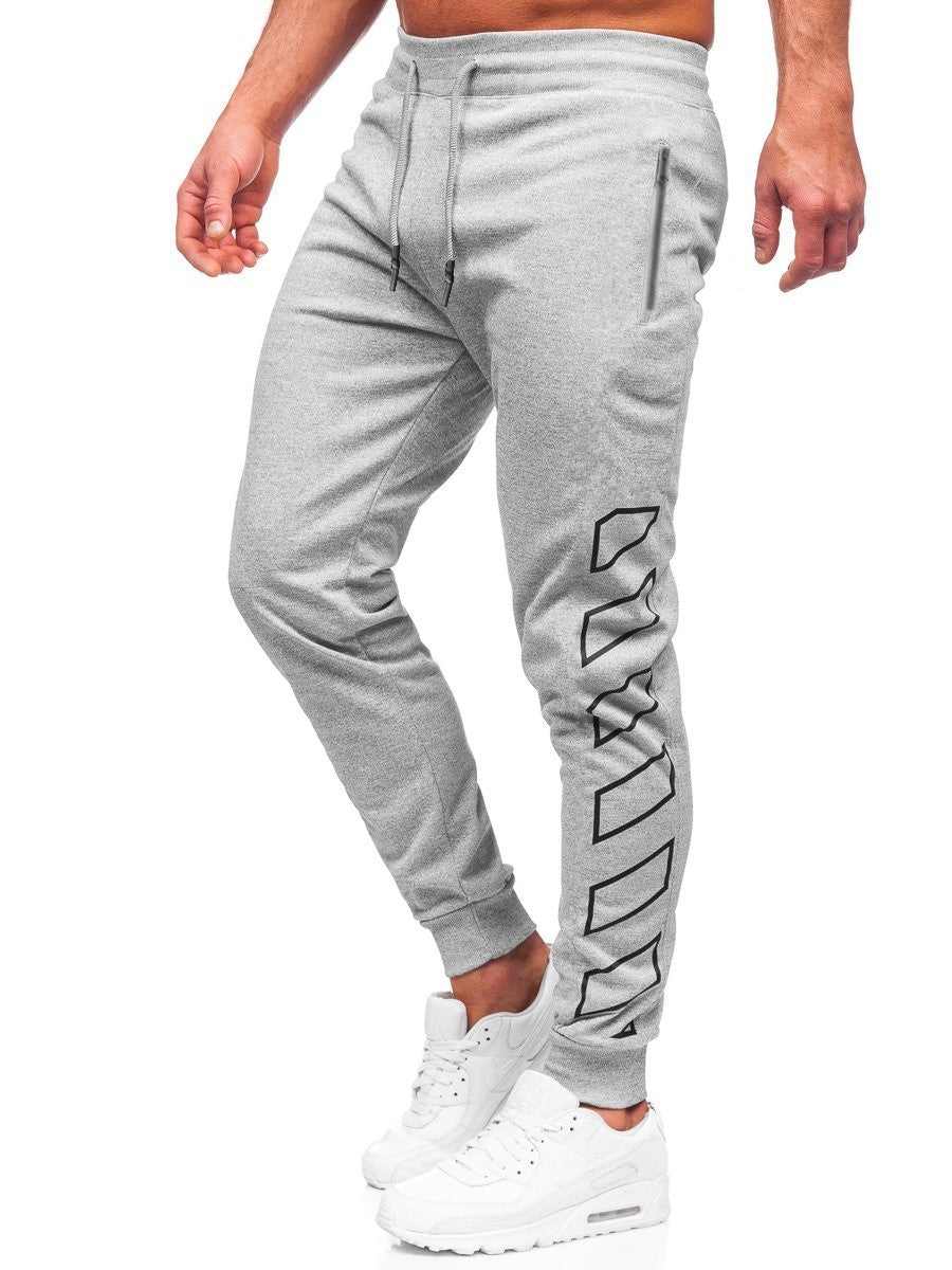Herren Sportliche Jogginghose mit modernem Design und Seitentaschen Aliams