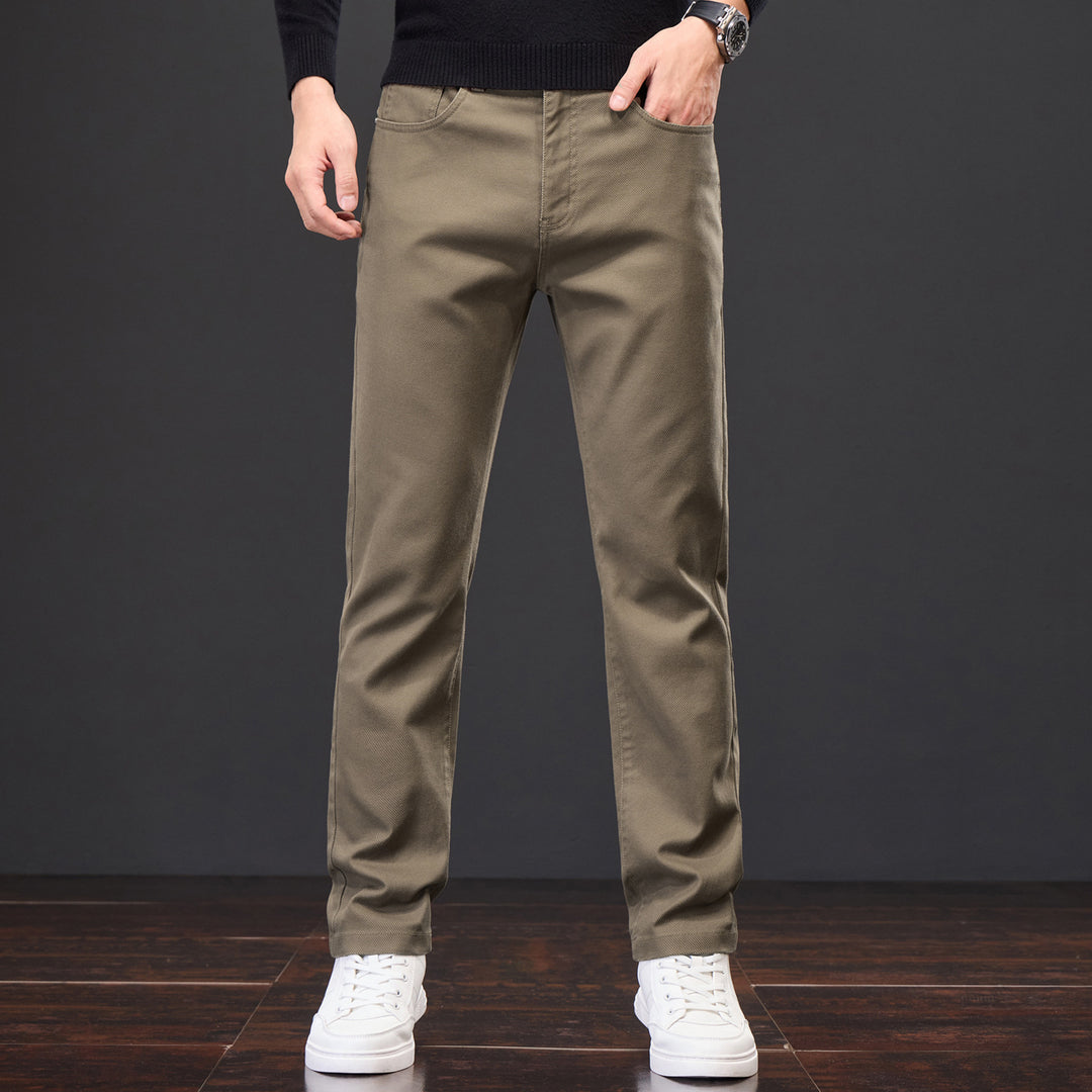 Herren Chinohose mit modernem Schnitt und praktischen Taschen Aliams