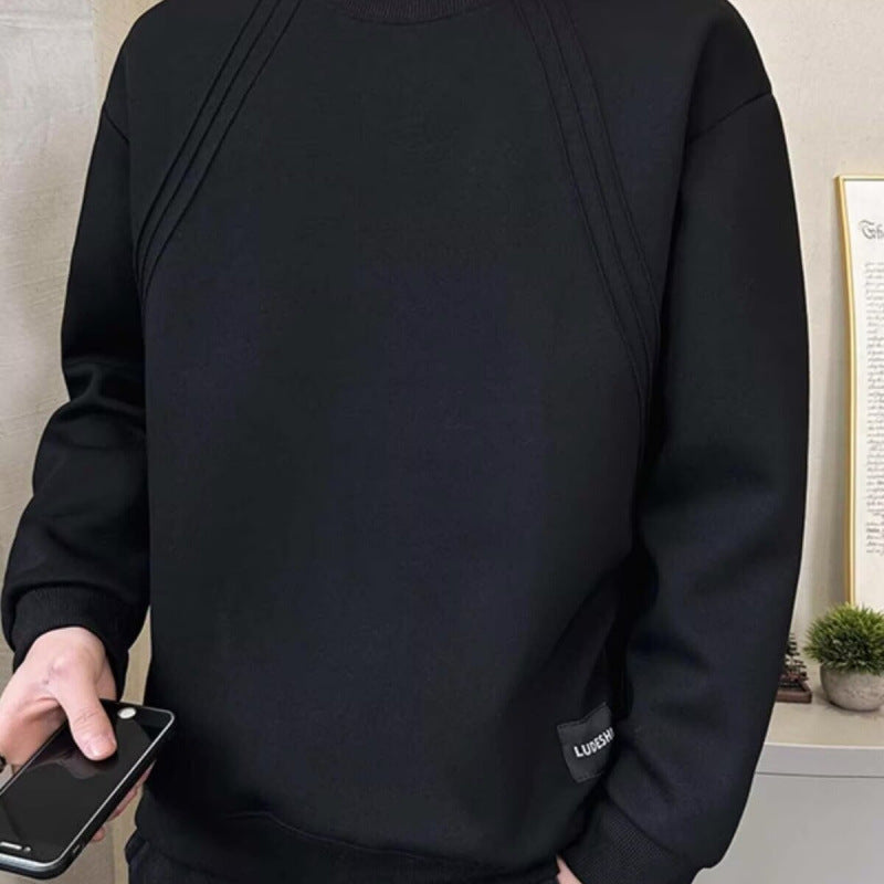 Herren Sweatshirt mit modernem Design und funktionalen Details Aliams