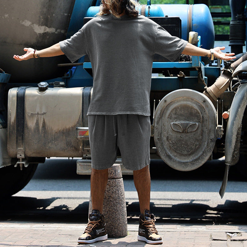 Herren entspannendes Freizeit-Set aus hochwertigem Baumwollmix Aliams