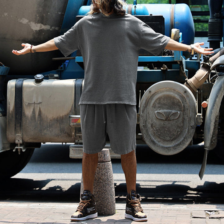 Herren entspannendes Freizeit-Set aus hochwertigem Baumwollmix Aliams