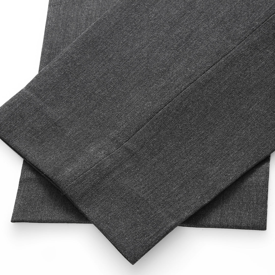 Herren elegante Anzughose mit schmalem Schnitt und feiner Struktur Aliams