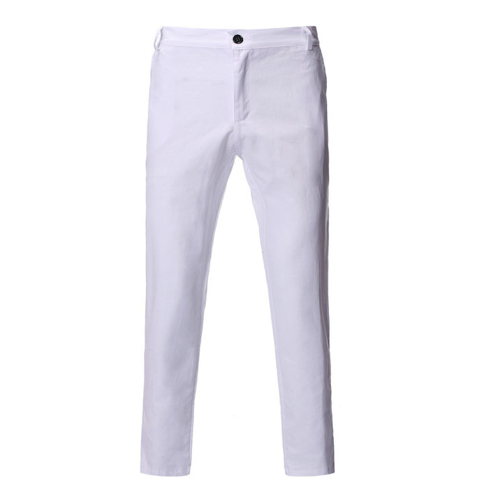 Herren elegante Chinohose mit modernem Schnitt und flexibler Passform Aliams