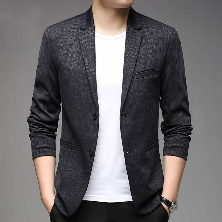 Herren Slim Fit Jacke mit Elegantem Muster Aliams