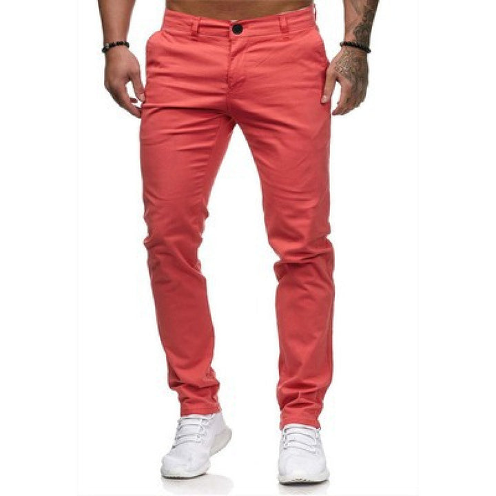 Herren elegante Chinohose Aliams