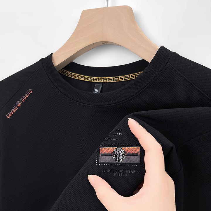 Herren Sweatshirt mit innovativer Struktur und atmungsaktiven Eigenschaften Aliams