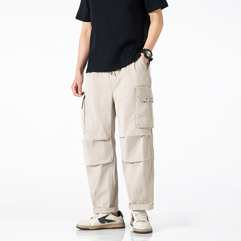 Herren Cargo-Style Hose mit praktischen Taschen Aliams