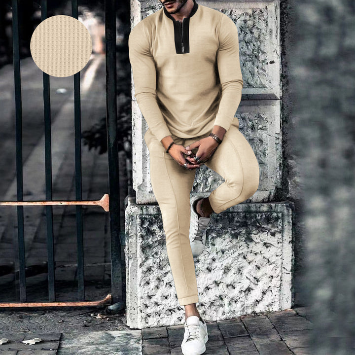 Herren Funktionsshirt mit modernem Reißverschluss und ergonomischem Schnitt Aliams