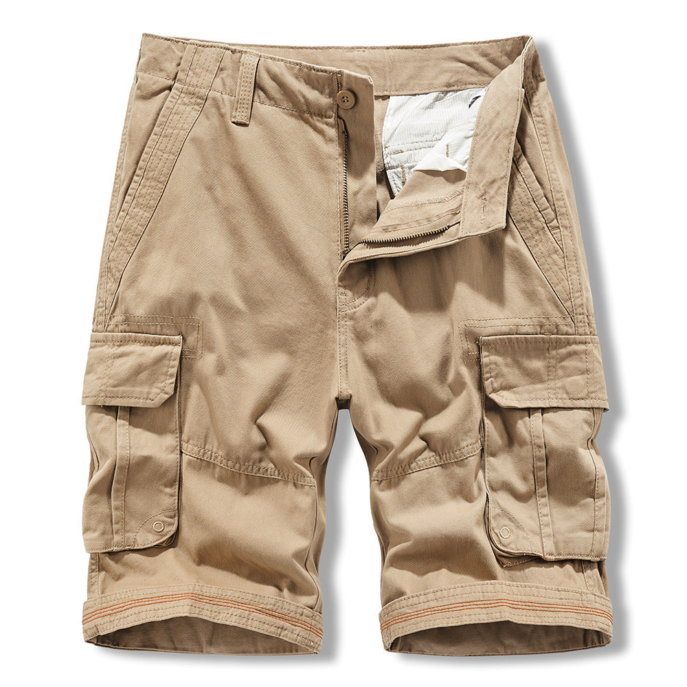 Herren Cargoshorts mit mehreren praktischen Taschen und robustem Material Aliams