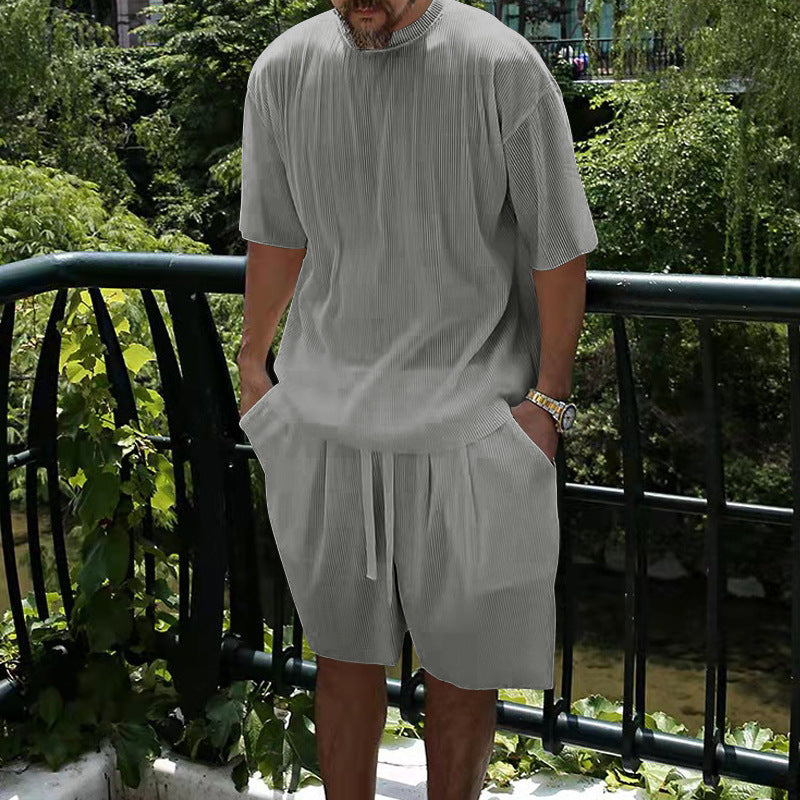 Herren Freizeit Shorts mit luftiger Passform und hochwertiger Struktur Aliams