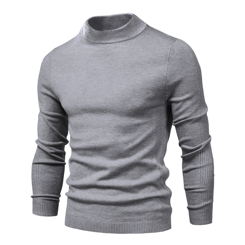 Herren Hochwertiger Rollkragenpullover Aliams