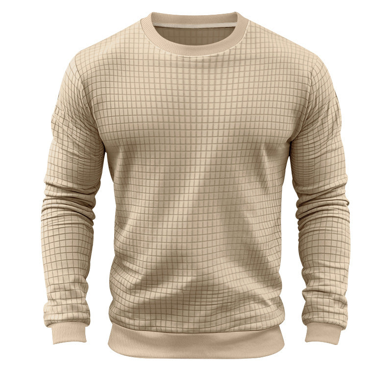Herren strukturiertes Sweatshirt mit modernem Schnitt und hohem Tragekomfort Aliams
