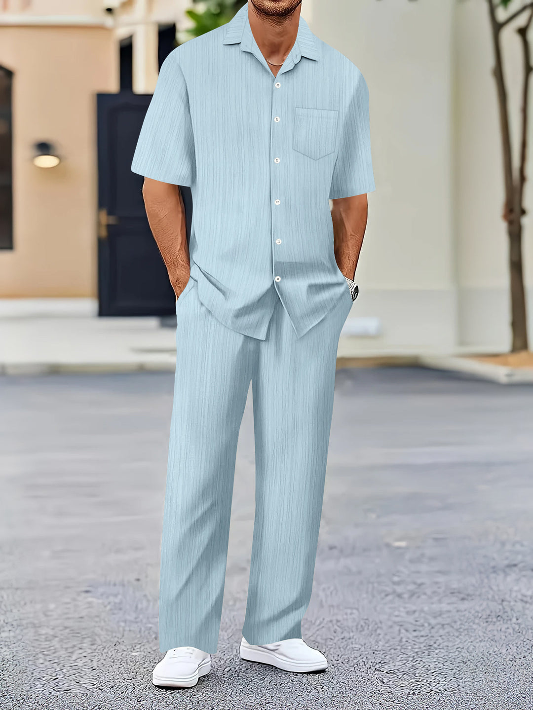 Herren eleganter und bequemer Freizeitanzug Aliams