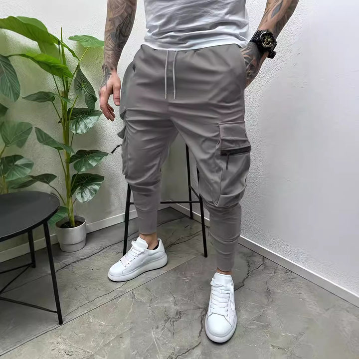 Herren Cargohose mit taktischen Taschen Aliams