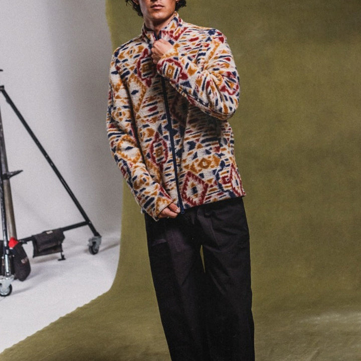 Herren stilvolle gemusterte Jacke Aliams