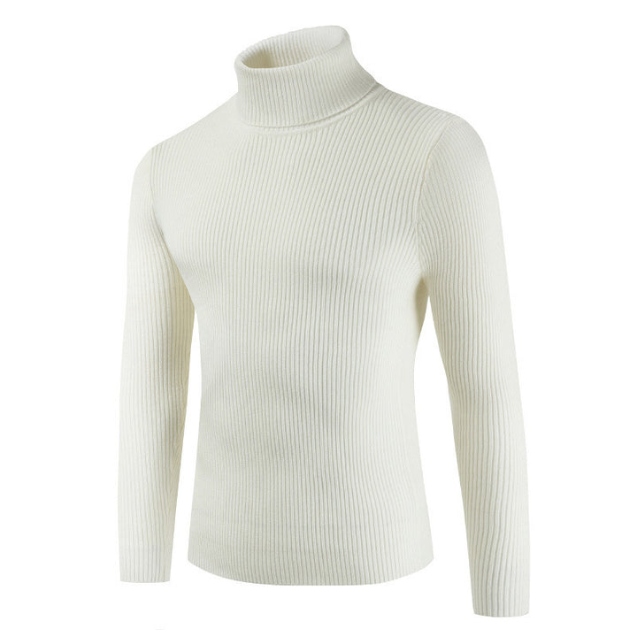 Damen Rollkragenpullover aus gehäkeltem Strick Aliams