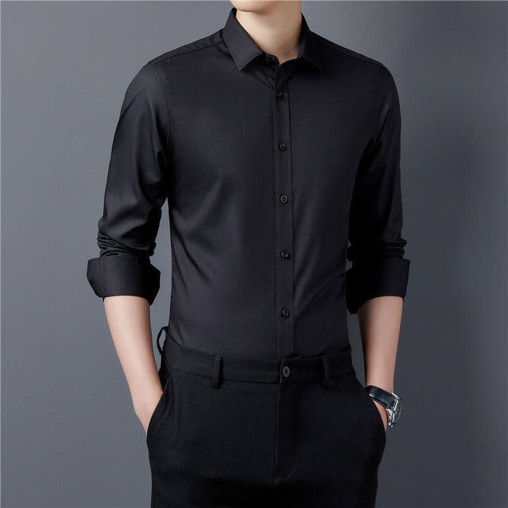 Herren Elegantes Langarmhemd Aliams