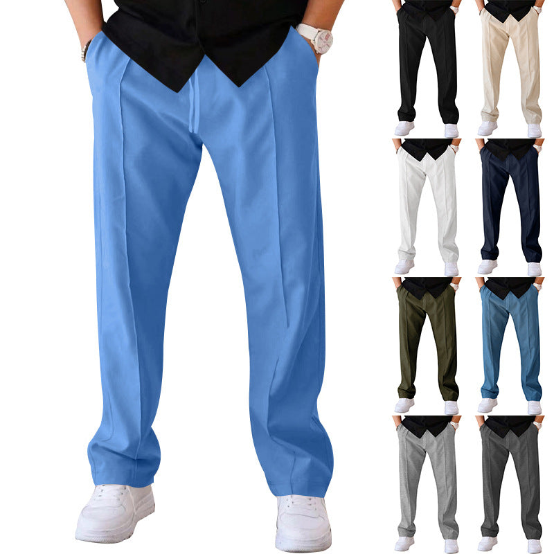 Herren Bequeme Sweatpants mit eleganter Optik und seitlichen Eingrifftaschen Aliams