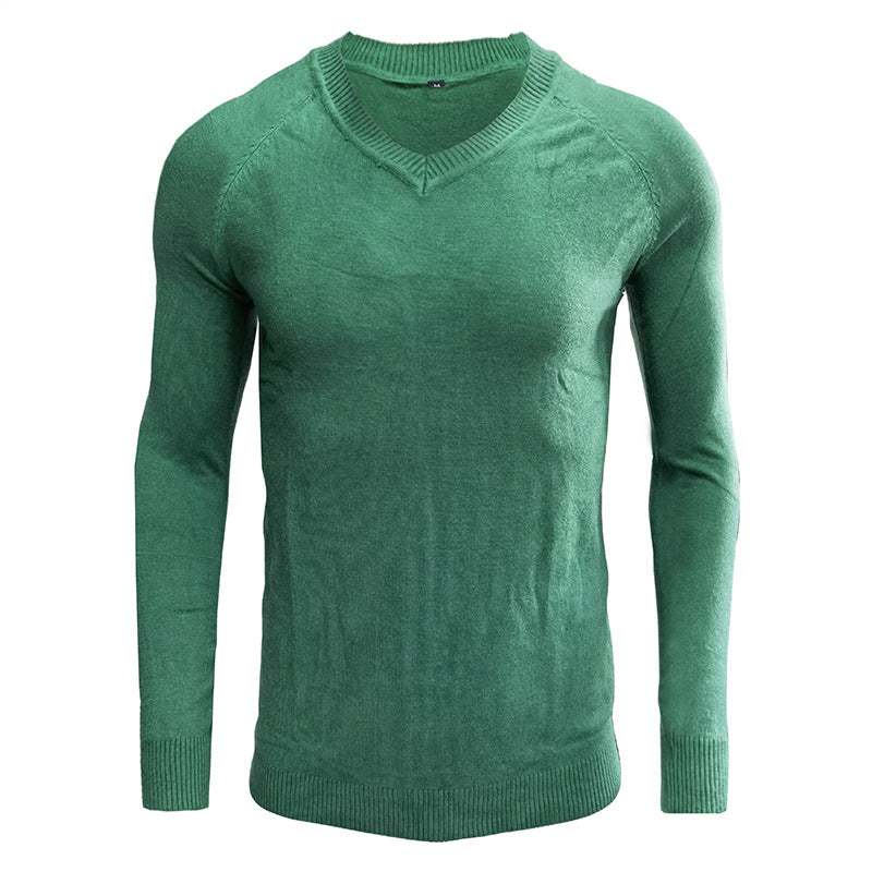 Herren V-Ausschnitt Feinstrickpullover Aliams