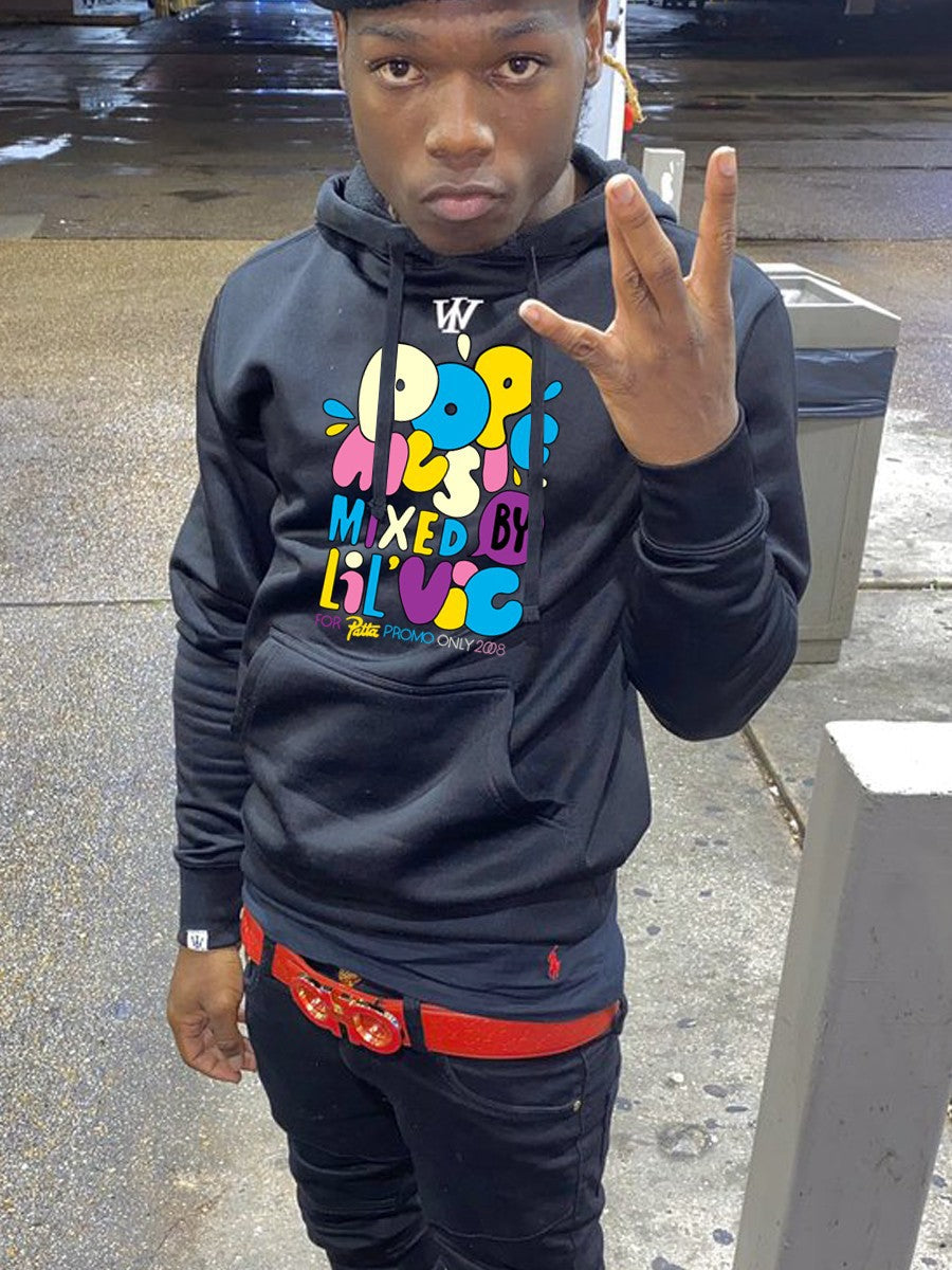 Herren Hoodie mit kreativem Grafikdesign Aliams