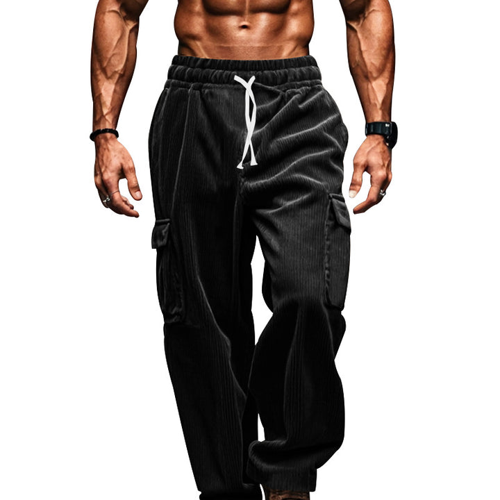 Herren Cargo-Hose mit praktischen Seitentaschen und entspanntem Schnitt Aliams