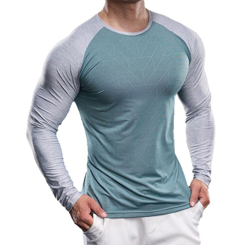 Herren sportliches Funktionsshirt mit langen Ärmeln Aliams