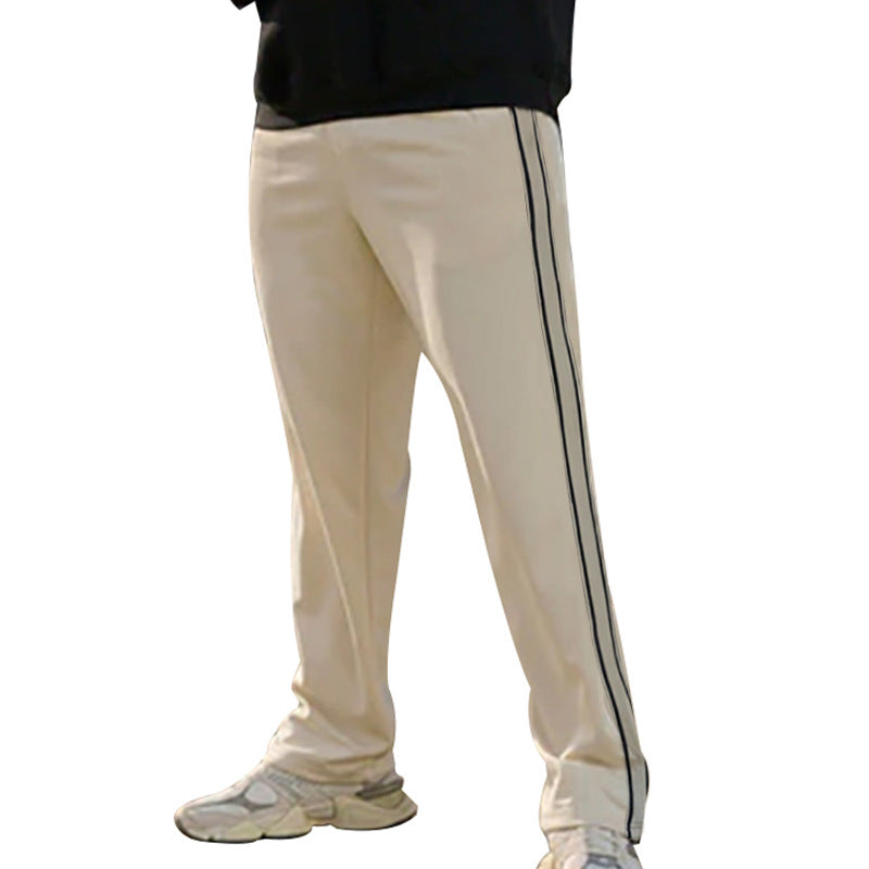 Herren Freizeitliche Trainingshose mit seitlichen Kontrasten Aliams