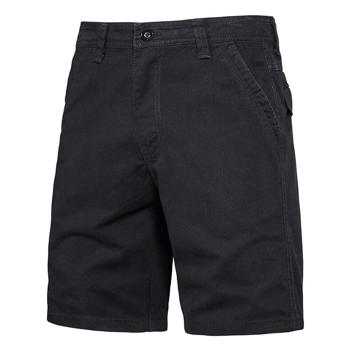 Herren elegante Baumwoll-Shorts mit praktischen Taschen Aliams