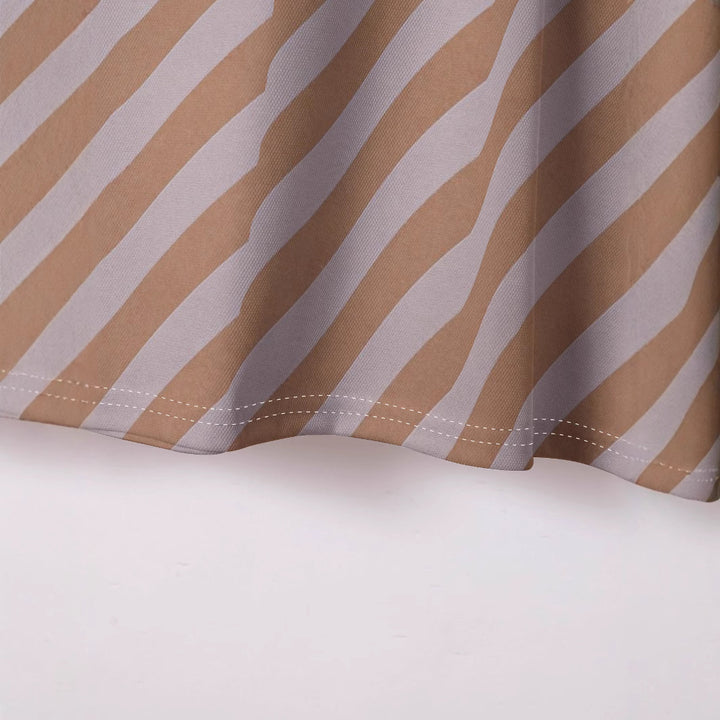 Herren Kurzarm Poloshirt mit modernem Streifenmuster Aliams