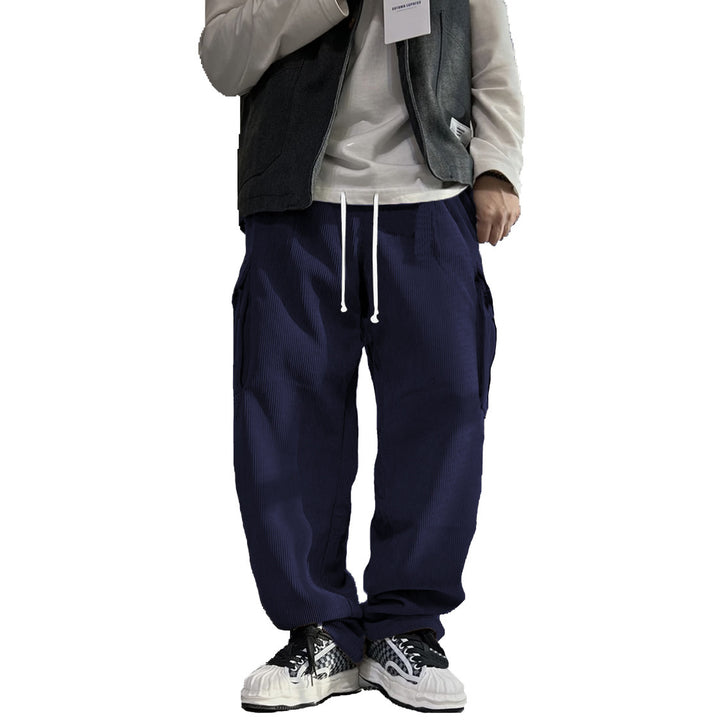 Herren Cargohose mit lockerer Passform und vielseitigen Seitentaschen Aliams