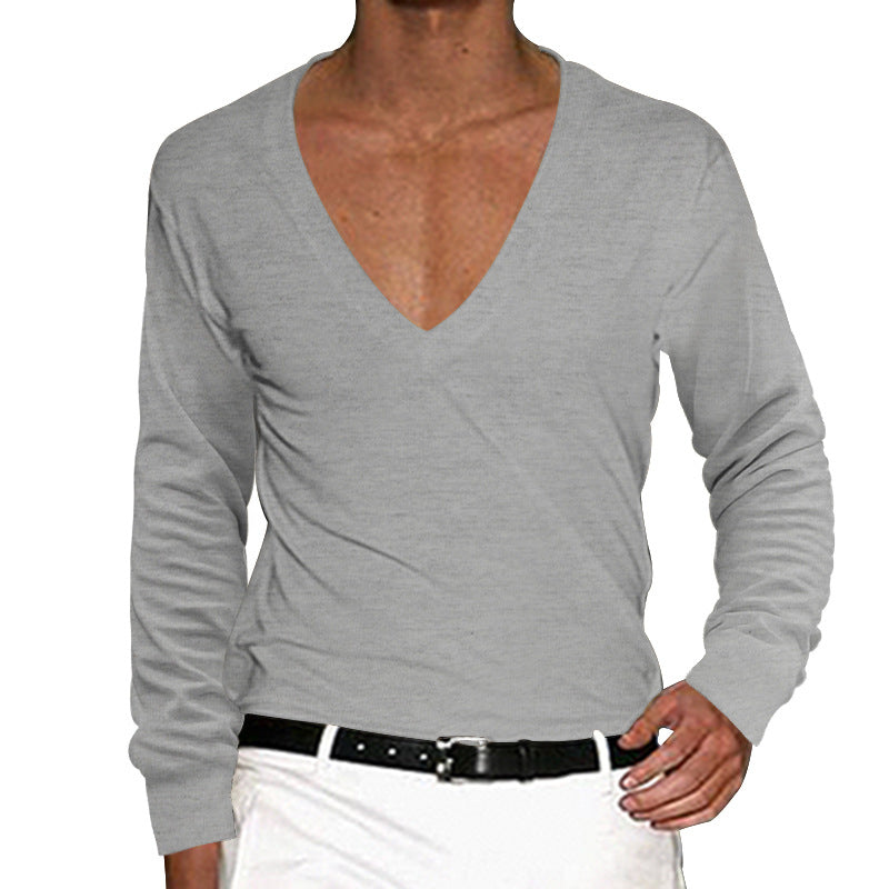 Herren V-Ausschnitt Pullover Aliams