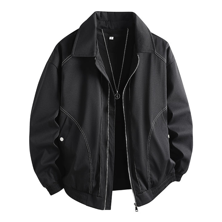 Herren Freizeitjacke mit modernem Schnitt und elastischen Bündchen Aliams