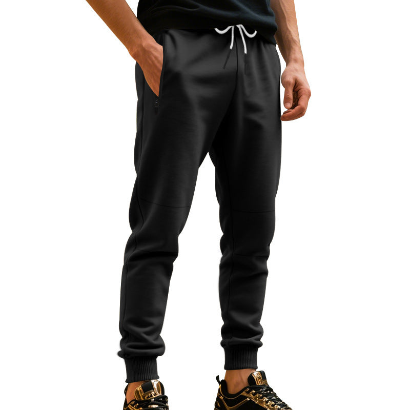 Herren Sportliche Jogginghose mit elastischem Bund und praktischen Taschen Aliams