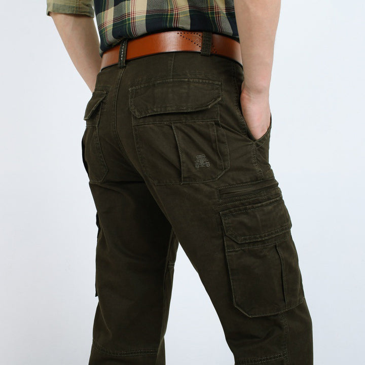 Herren Cargo-Hose mit vielseitigem Stauraum und strapazierfähigem Material Aliams