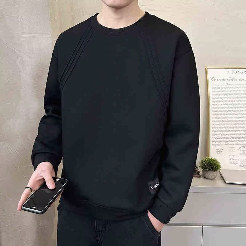 Herren Sweatshirt mit modernem Design und funktionalen Details Aliams