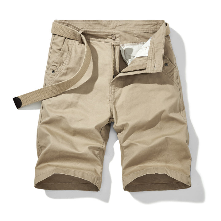 Herren vielseitige Kurz-Cargo-Shorts mit verstellbarem Bund und funktionalen Taschen Aliams
